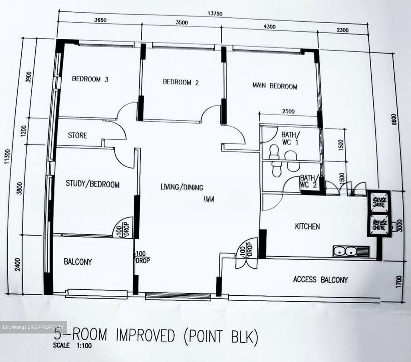 Blk 427 Bukit Panjang Ring Road (Bukit Panjang), HDB 5 Rooms #544678901